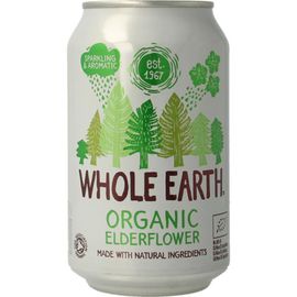 Whole Earth Whole Earth Sparkling Elderflower Bio (330 ml)