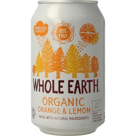 Whole Earth Whole Earth Sparkling Orange & Lemon Bio (330 ml)