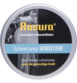 Rasura Rasura Scheerzeep sensitive in blik (1st)