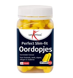 Lucovitaal Lucovitaal Slim-Fit Oordopjes Schuim (50 paar)