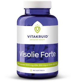 Vitakruid Vitakruid Visolie Forte 1000 mg EPA 35% DHA 25% (180vc)