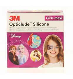 Opticlude Opticlude Oogpleister siliconen maxi girl (100st)