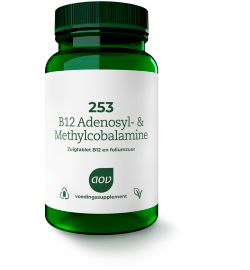 Aov AOV 253 B12 Adenosyl & methylcobalamine (60 zuigtabletten)