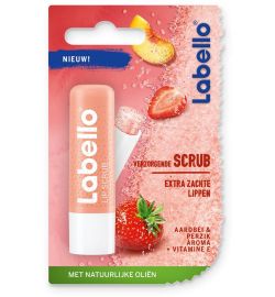 Labello Labello Lipscrub strawberry/peach (5.5ml)