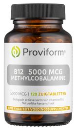 Proviform Proviform Vitamine B12 - 5000 Mcg Methylcobalamine (120 tabletten)