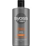 Syoss Shampoo men power & strength (440ml) 440ml thumb