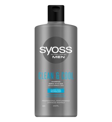 Syoss Shampoo men clean & cool (440ml) 440ml