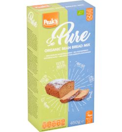 Peaks Peaks So pure bean breadmix glutenvrij (450 gr)