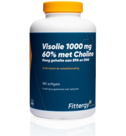 Fittergy Fittergy Visolie 1000mg 60% met choline (180sft)