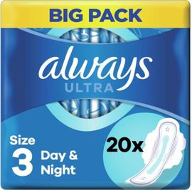 Always Always Maandverband ultra night (20 stuks)