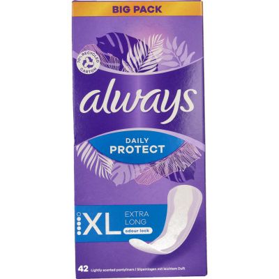 Always Inlegkruisjes daily protect ex tra long (42st) 42st
