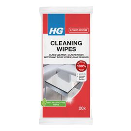 Hg HG Glasreiniger Wipes (20 Stuks)