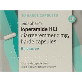 Leidapharm Leidapharm Loperamide 2mg (10 capsules)