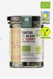 Porto Muinos Porto Muinos Zeewier Spread Curry Bio (160 gr)