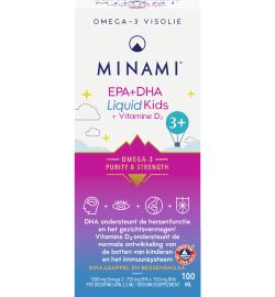 Minami Minami EPA+DHA Liquid Kids + Vitamin D3 100ml