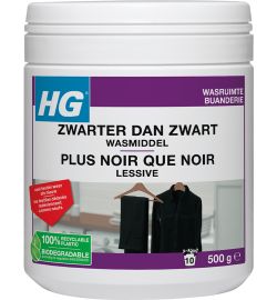 Hg HG Zwarter dan zwart wasmiddel