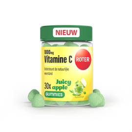 Roter Roter Vitamine C 1000 mg Juicy Apple (30 gummies)
