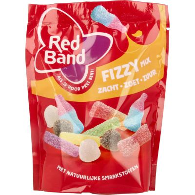 Red Band Snoepmix Fizzy (205g) 205g