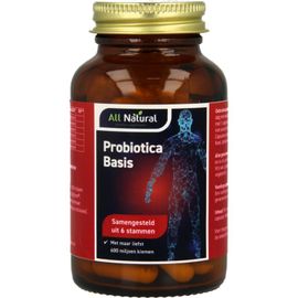 All Natural All Natural Probiotica basis (60 vega capsules)