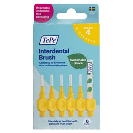 Tepe TePe Interdentale ragers original geel 0,7mm maat 4 (6 stuks)