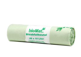 Biomat Biomat Wastebag compost 10 liter hand vat (26st)