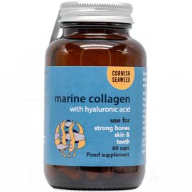 Cornish Seaweed Cornish Seaweed Marine Collageen, Hyaluronzuur & Kelp (60 capsules)