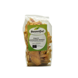 Bountiful Bountiful Mango Gedroogd Zonder Suiker Bio (200 gr)