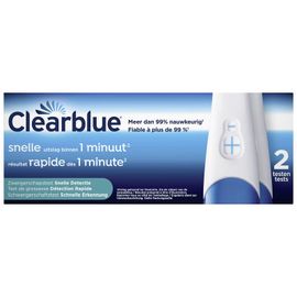 Clearblue Clearblue Snelle detectie (2st)
