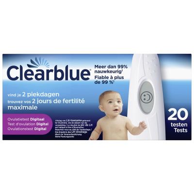 Clearblue Digitale ovulatietest (20st) 20st