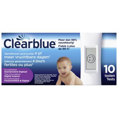 Clearblue Ovulatietest 4 dagen (10st) 10st