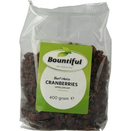 Bountiful Bountiful Cranberries Appeldiksap (400 gr)