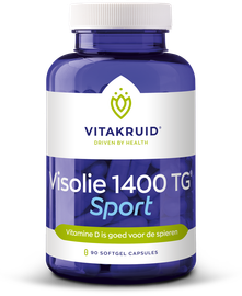 Vitakruid Vitakruid Visolie 1400 Sport Triglyceriden Epa 40% Dha 20% (90 softgels)