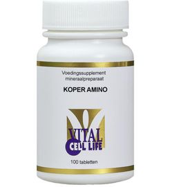 Vital Cell Life Vital Cell Life Koper amino 2 mg (100 tabletten)