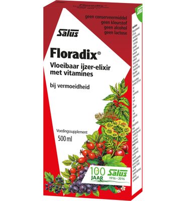 Salus Floradix ijzer elixer (500ml) 500ml