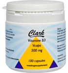Clark Vitamine B3 nicotinamide 500mg (100ca) 100ca thumb