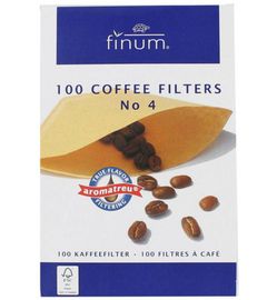 Finum Finum Koffiefilters no.4 (100st)