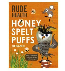 Rude Health Rude Health Honey Spelt Puffs Bio (175 gr)