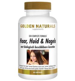 Golden Naturals Golden Naturals Haar, huid & nagels (60vc)