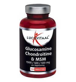 Lucovitaal Lucovitaal Glucosamine/chondroitine/msm (100tb)