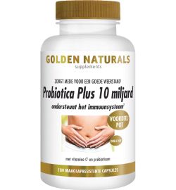 Golden Naturals Golden Naturals Probiotica 10 miljard (180vc)
