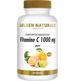 Golden Naturals Golden Naturals Vitamine C1000 puur (180vc)