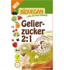 Biovegan Biovegan Geleersuiker 1:2 glutenvrij bio (500g)