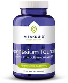 Vitakruid Vitakruid Magnesium tauraat met P-5-P (180vc)