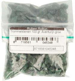 Ruben Robijn Ruben Robijn Trommelstenen aventurijngroen maat 1 (100 gr)