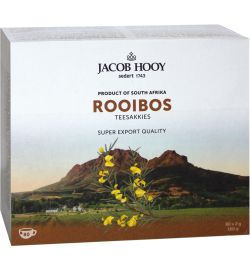 Jacob Hooy Jacob Hooy Rooibosthee Sakkies (80 stuks)