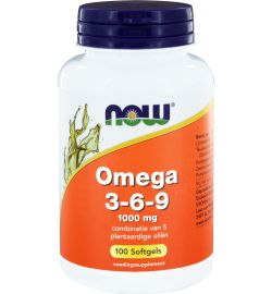 Now Now Omega 3-6-9 1000 mg (100sft)