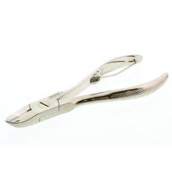Malteser Malteser Nageltang geruite handgreep 12 cm nikkel 33 (1 stuk)