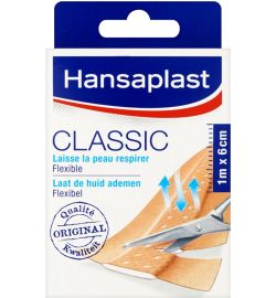 Hansaplast Hansaplast Classic 1m x 6cm (1st)