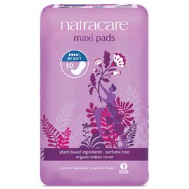Natracare Natracare Maandverband nacht (10 stuks)