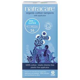 Natracare Natracare Tampons super met inbrenghuls (16 stuks)